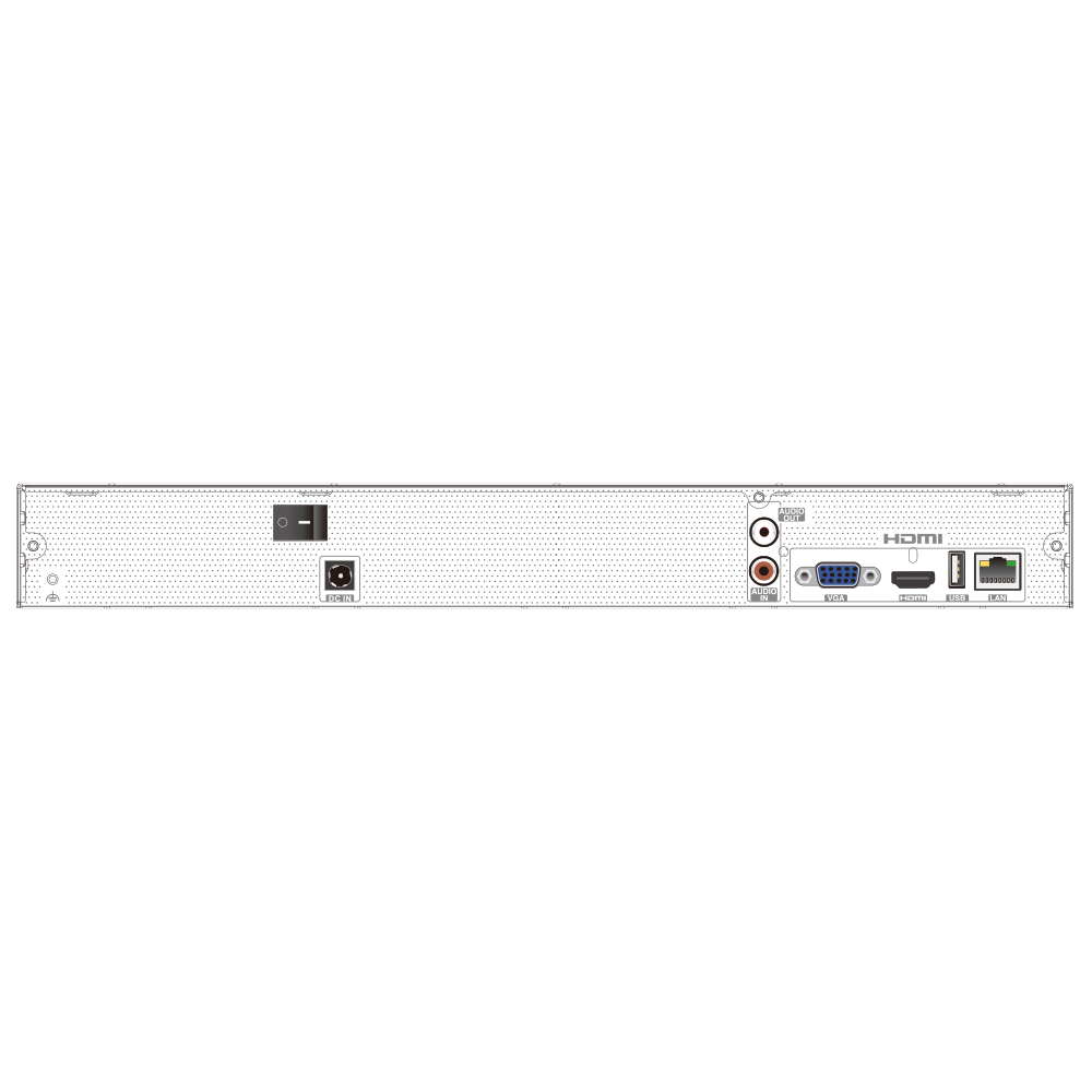 Grabador NVR para cámaras IP, 16 C SF-NVR6216-B2