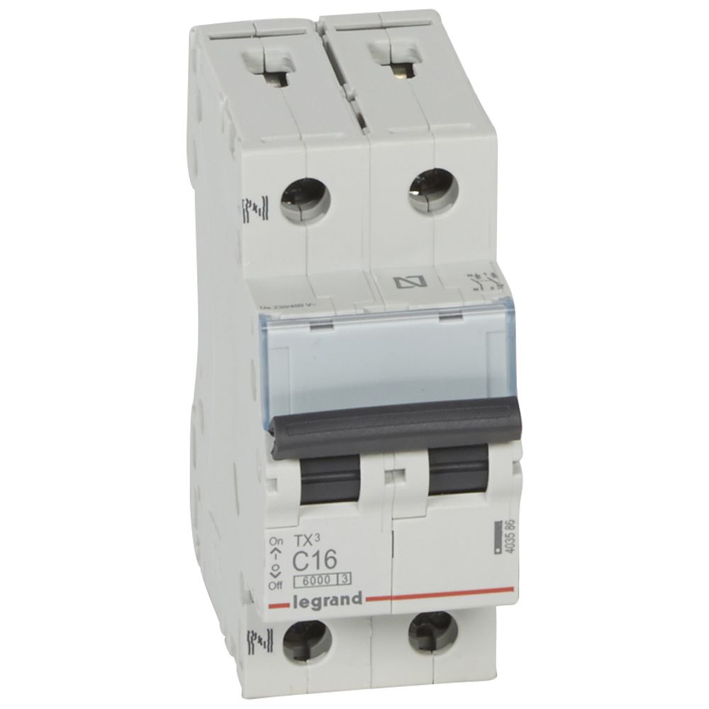 Magnetotérmico TX³ - 1P+N - 230V~ - curva C - 2mod