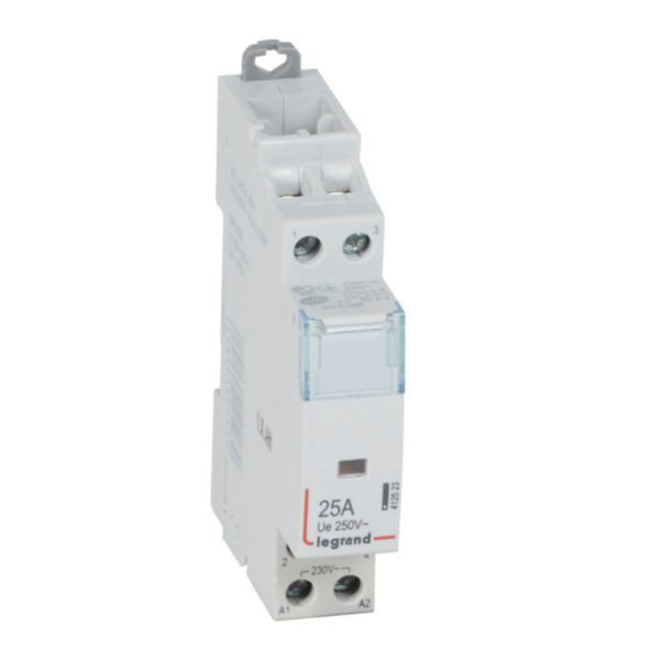 Contactor con bobina 230V~ - 2P - 250V~ - 25A - 2 NA - 1 módulo