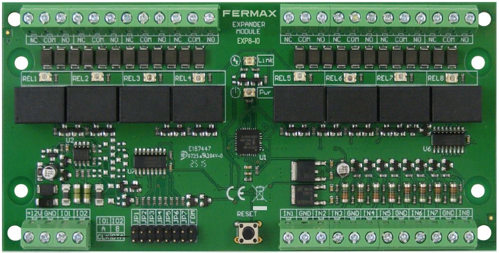 Expansor ac-max 8 e/s exp8-io