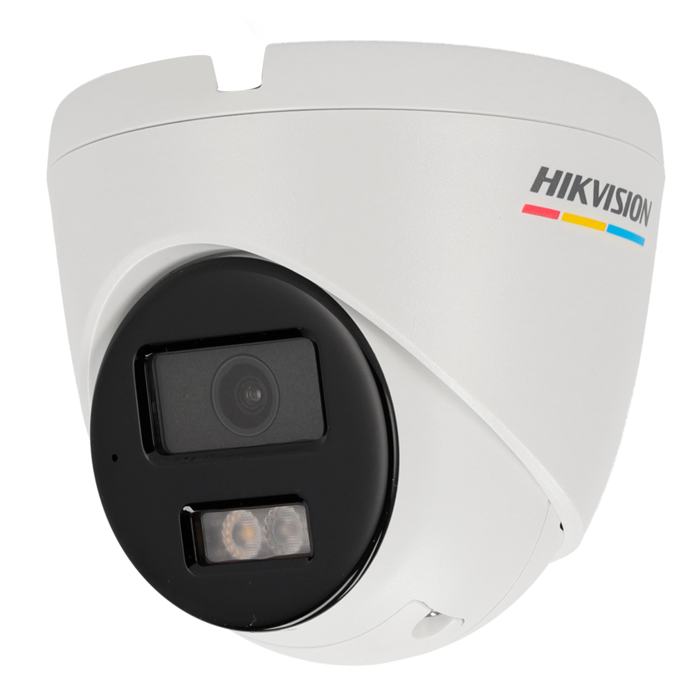 Cámara Turret IP – 2 MP y Lente 2.8 mm • visión nocturna 30 m Micrófono integrado