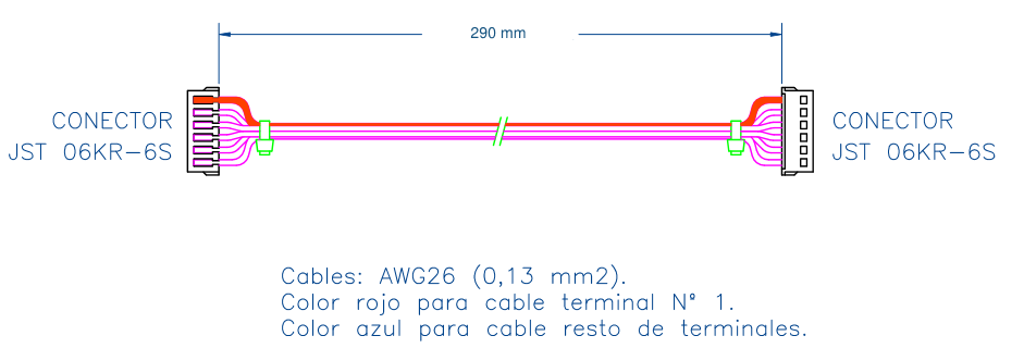 Cable largo módulo connect Skyline