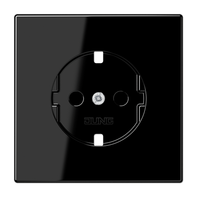 Cazoleta SCHUKO® protegido LS Negro