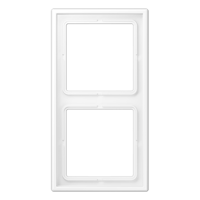 Marco doble LS Blanco Mate