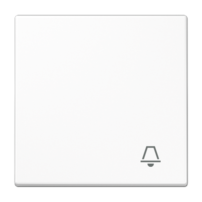 Tecla con simbolo Timbre LS Blanco Alpinono