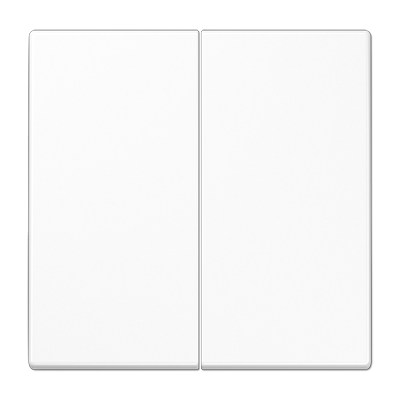 Tecla doble LS Blanco Alpinono