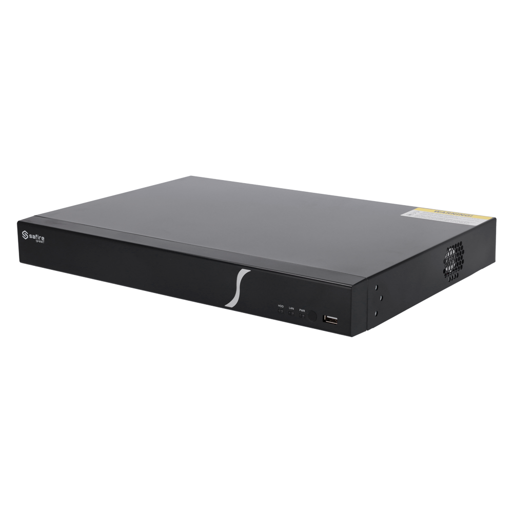 Grabador NVR para cámaras IP 16CH SF-NVR6216-16P-B2