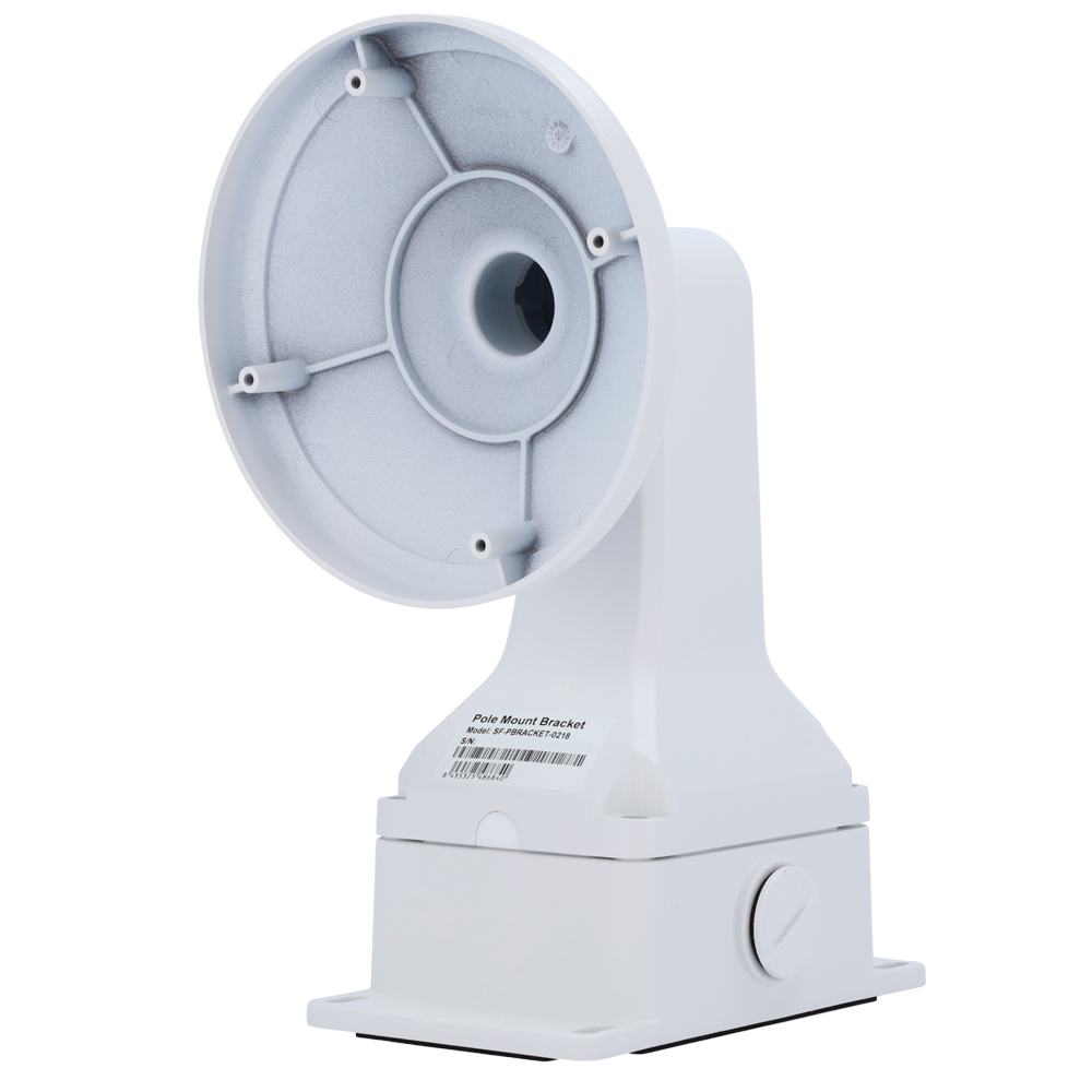 Soporte para domos  para cámaras domo con caja de conexión  Color blanco SF-PBRACKET-0218