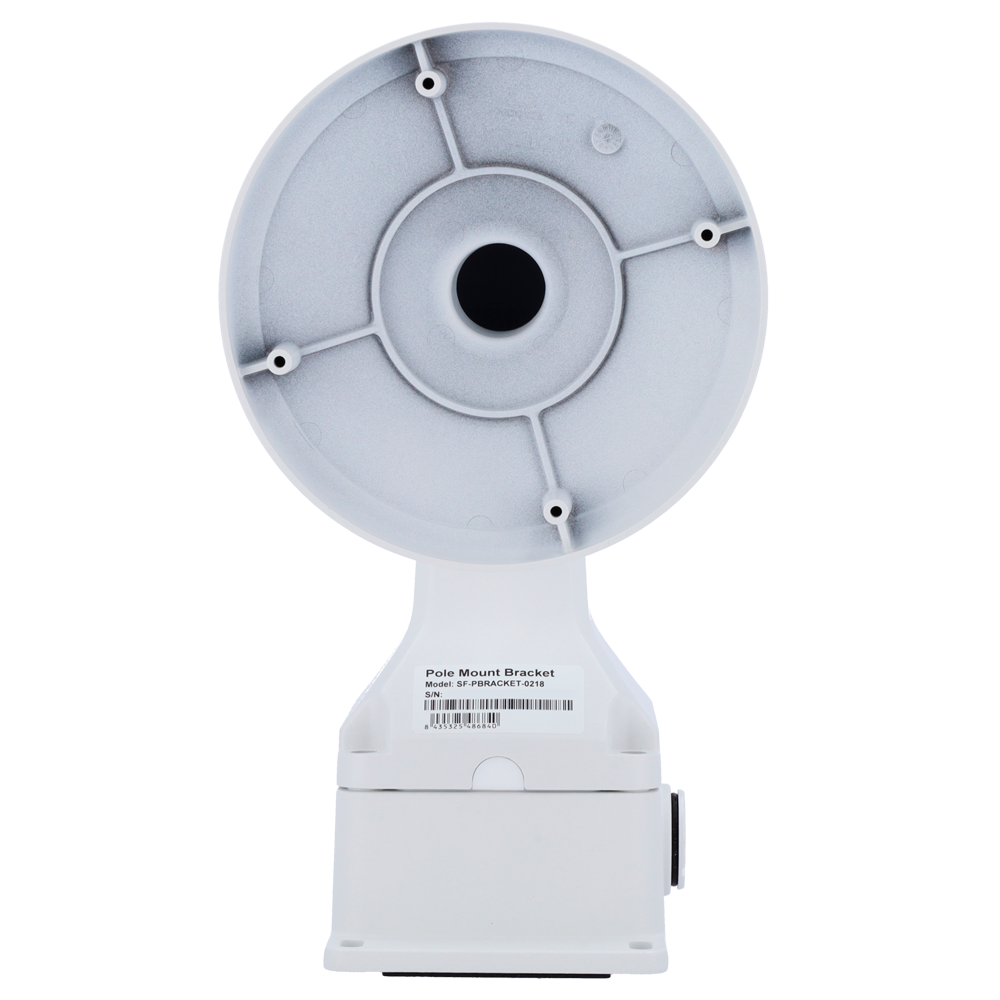 Soporte para domos  para cámaras domo con caja de conexión  Color blanco SF-PBRACKET-0218
