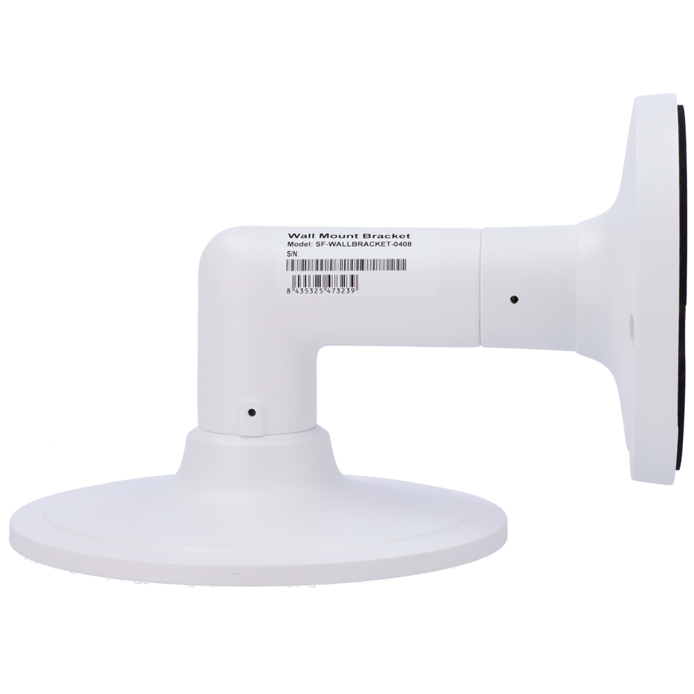 Soporte de pared, para cámaras domo uso en exterior pasador de cables SF-WALLBRACKET-0408