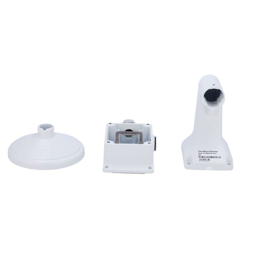 Soporte para domos  para cámaras domo con caja de conexión  Color blanco SF-PBRACKET-0218