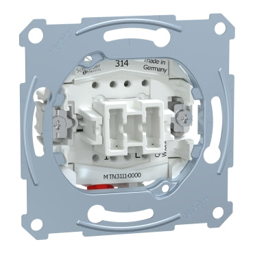Interruptor de un polo 10A compatible con estética Elegance o D-life