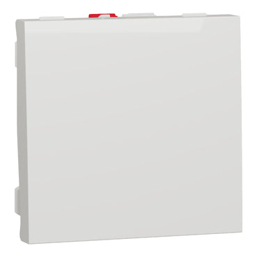 Interruptor 2 modulo Studio Blanco Polar