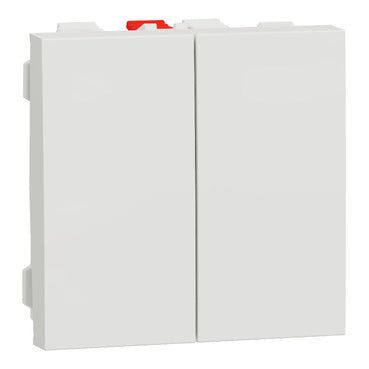 Doble conmutador 2 mod Blanco Polar