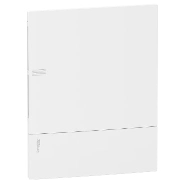 Caja de distribución Empotrar Resi9 MP 2 filas de 24 módulos. Puerta blanca